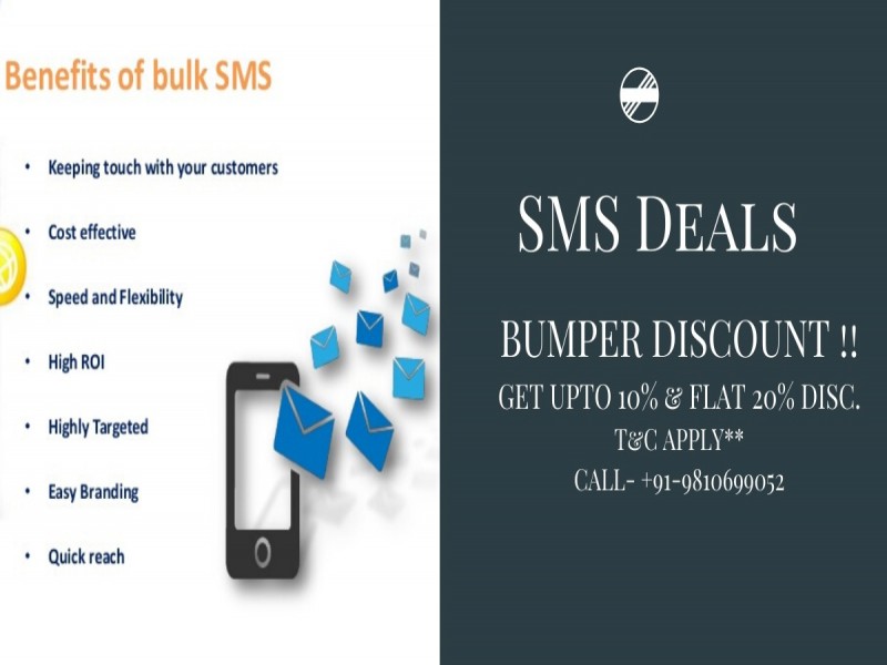 Best Bulk SMS Services Providers Company in India