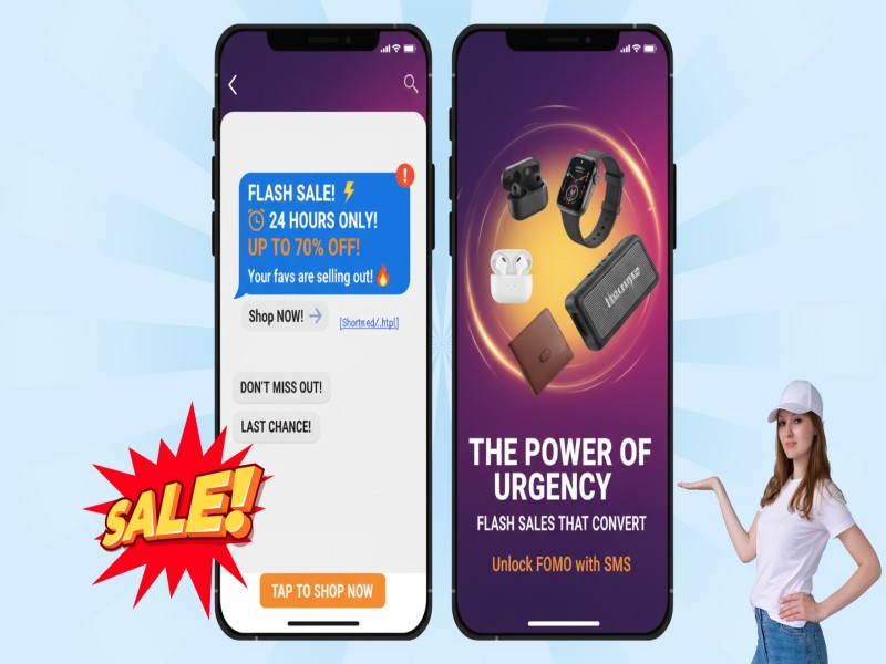 The Power of Urgency: Flash Sales That Convert: How to use SMS for limited-time offers and create FOMO (Fear of Missing Out).